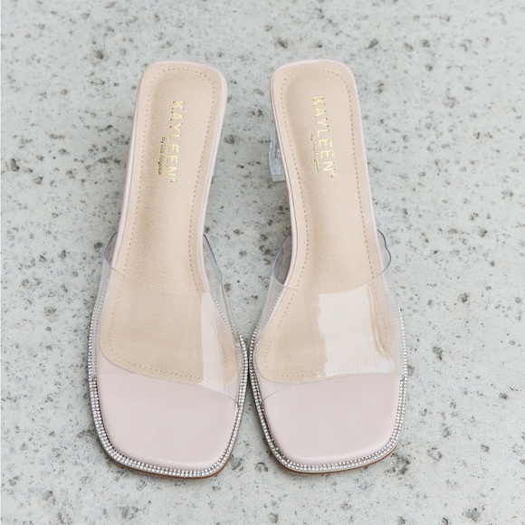 Make Myself Clear Mule Block Heels - Picture 4 of 6